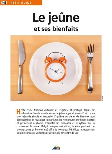 Livrenpoche : Pg449 - le jeune et ses bienfaits - Cécile Decroix - Livre