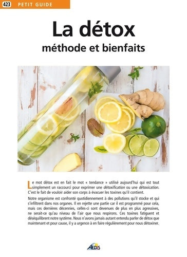 Livrenpoche : Pg423 - la détox méthode et bienfaits - Martina Krcmar - Livre