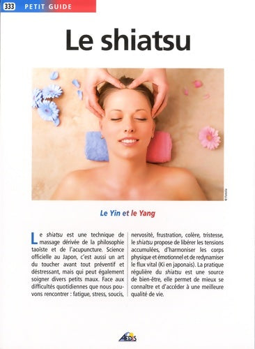 Livrenpoche : Pg333 - le shiatsu - Cécile Decroix - Livre