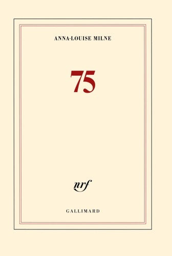 Livrenpoche : 75 - Anna-louise Milne - Livre