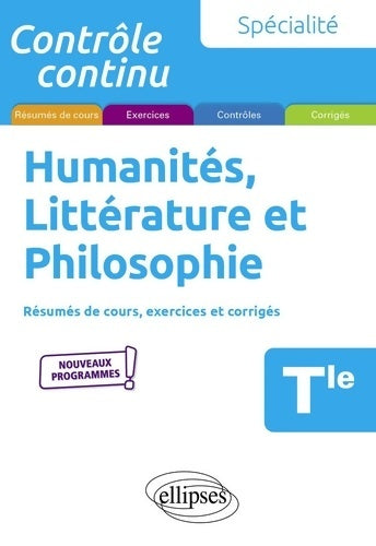 Livrenpoche : Spécialité humanités littérature et philosophie - terminale - nouveaux programmes - Denis Collin - Livre