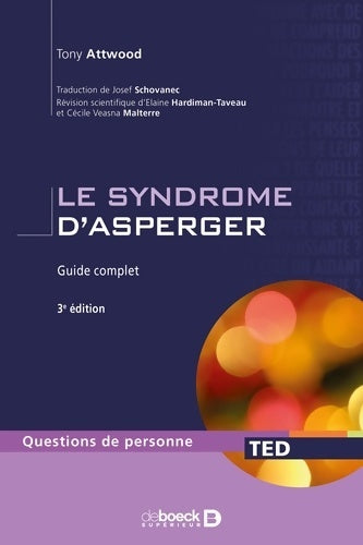 Livrenpoche : Le syndrôme d'asperger - Tony Attwood - Livre