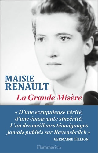 Livrenpoche : La grande misère : Une résistante catholique à ravensbrück - Maisie Renault - Livre