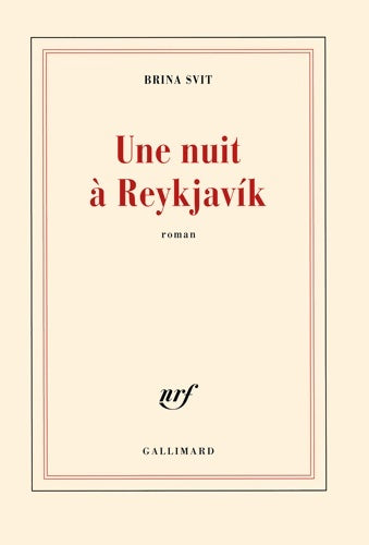 Livrenpoche : Une nuit à reykjavík - Brina Svit - Livre