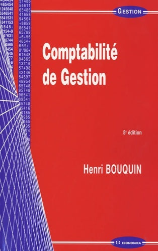 Livrenpoche : Comptabilité de gestion - Henri Bouquin - Livre