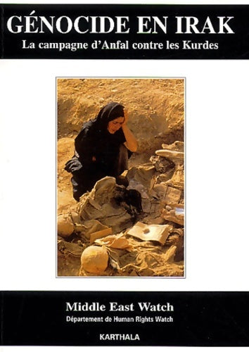 Livrenpoche : Génocide en Irak : La campagne d'anfal contre les kurdes - Human Rights Watch - Livre