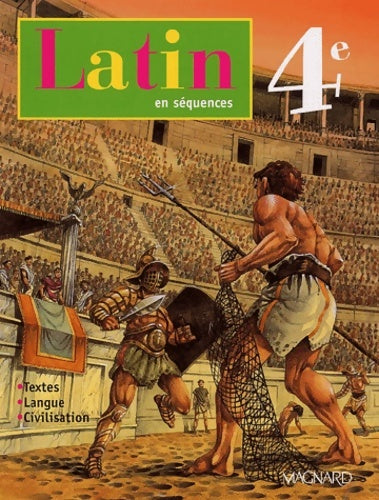 Livrenpoche : Latin en séquences 4ème : Edition 2002 - Pierre Bernet - Livre
