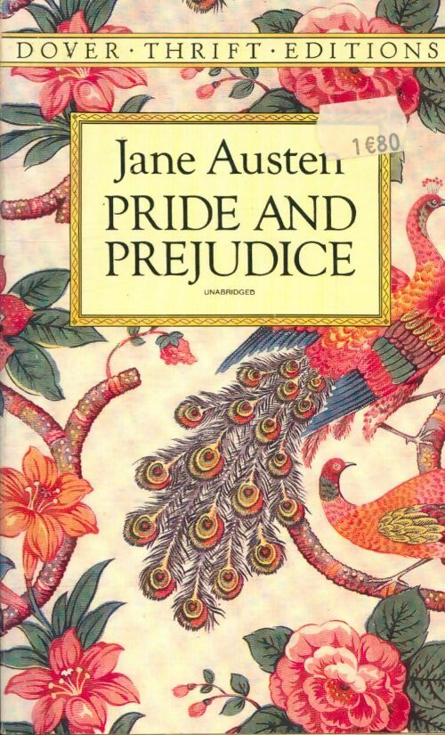 Pride and prejudice - Jane Austen - Livre