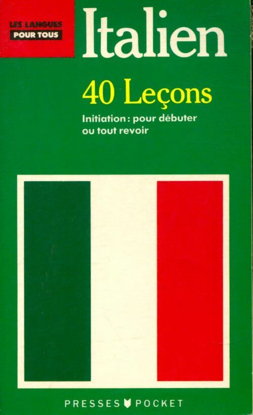Livrenpoche : L'italien en 40 leçons - Henri Louette - Livre