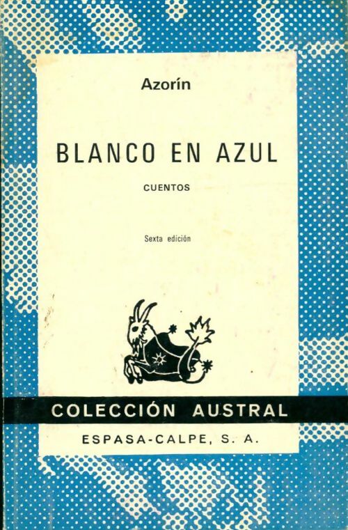 Livrenpoche : Blanco en azul - Azorin - Livre