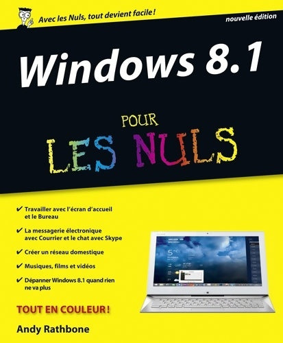 Livrenpoche : Windows 8. 1 pour les nuls nouvelle édition - Andy Rathbone - Livre