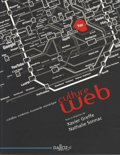 Livrenpoche : Culture web. Création contenus économie numérique - 1ère édition - Xavier Greffe - Livre