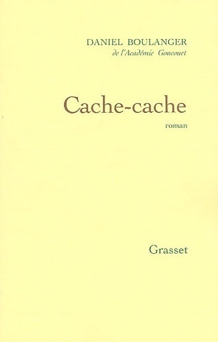 Livrenpoche : Cache-cache - Daniel Boulanger - Livre