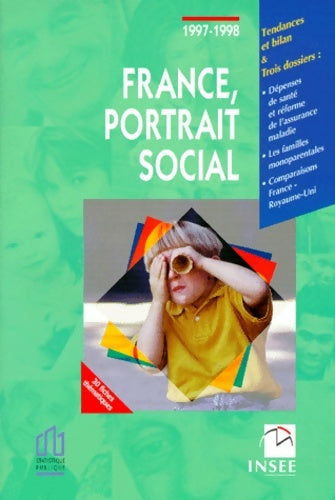 Livrenpoche : France portrait social. : Edition 1997-1998 - Collectif - Livre