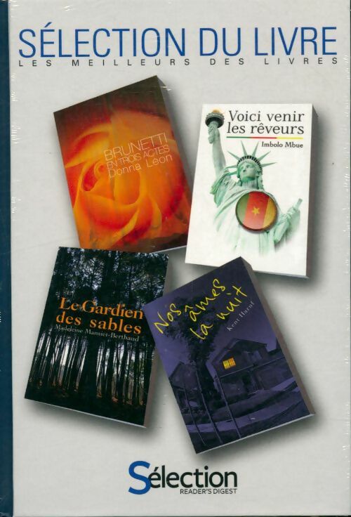 Livrenpoche : Brunetti en trois actes / Le gardien des sables / Voici venir les rêveurs / Nos âmes la nuit - Collectif - Livre