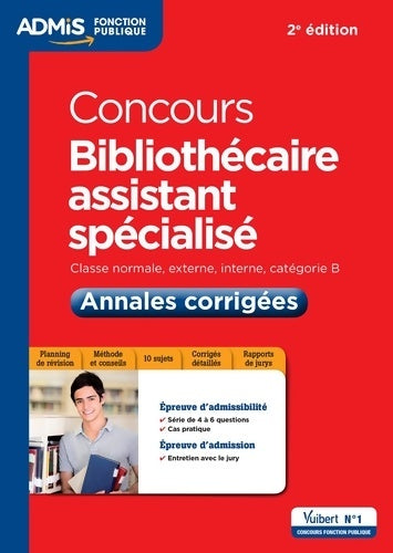 Livrenpoche : Bibliothécaire assistant spécialisé 2015 - Jérôme Brunet - Livre