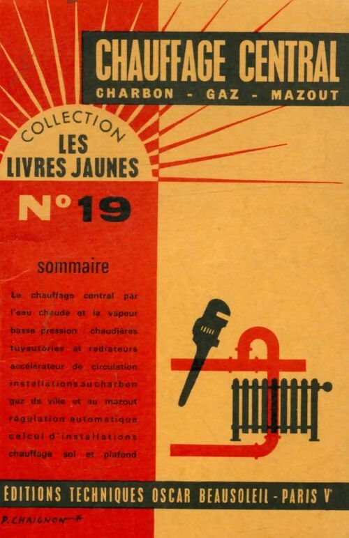 Livrenpoche : Chauffage central - Oscar Beausoleil - Livre