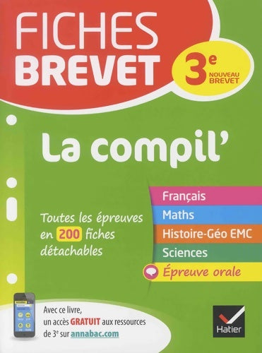 Livrenpoche : La compil' du brevet 3e - Sandrine Aussourd - Livre