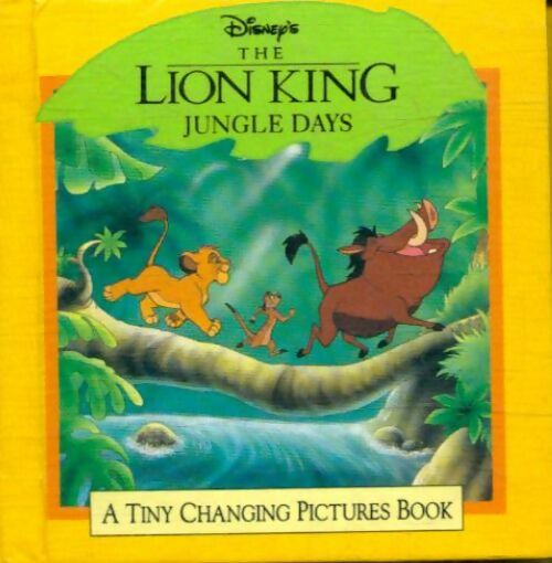 Livrenpoche : The lion king : Jungle day - Disney - Livre