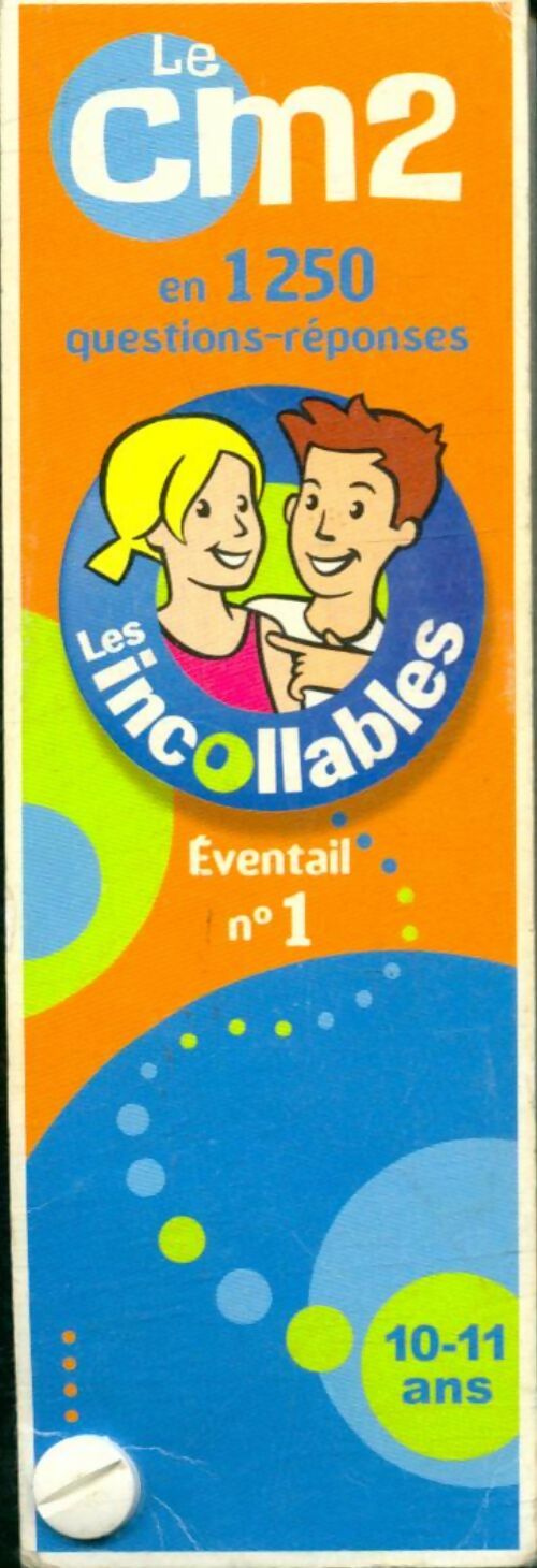 Livrenpoche : Le CM2 en 1250 questions-réponses. Eventail n°1 - Collectif - Livre