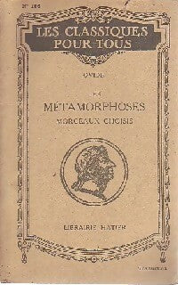 Livrenpoche : Les métamorphoses (morceaux choisis) - Ovide - Livre