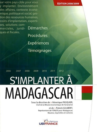 Livrenpoche : S'implanter à Madagascar - Véronique Pasquier - Livre