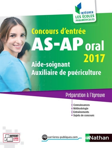 Livrenpoche : Concours AS-AP oral 2017 - Louisa Rebih - Livre