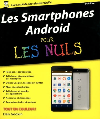 Livrenpoche : Les smartphones android pour les nuls nouvelle édition - Dan Gookin - Livre