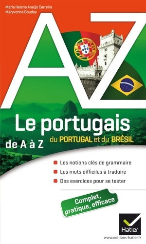 Livrenpoche : Le portugais du Portugal et du Brésil de a à z : Grammaire conjugaison et difficultés - Maryvonne Boudoy - Livre