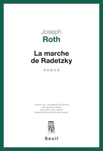 Livrenpoche : La marche de Radetzky - Joseph Roth - Livre