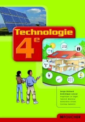 Livrenpoche : Technologie 4e - Serge Richard - Livre