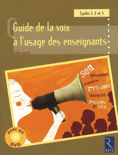 Livrenpoche : Guide de la voix à l'usage des enseignants (+ dvd) - Linda Bsiri - Livre