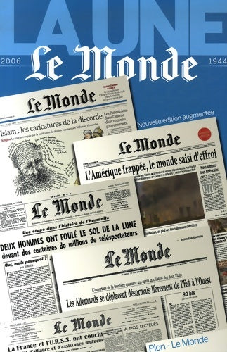 Livrenpoche : La une le monde 1944-2006 - Collectif - Livre