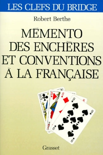 Livrenpoche : Mémento enchères - conventions à la française - R. Berthe - Livre