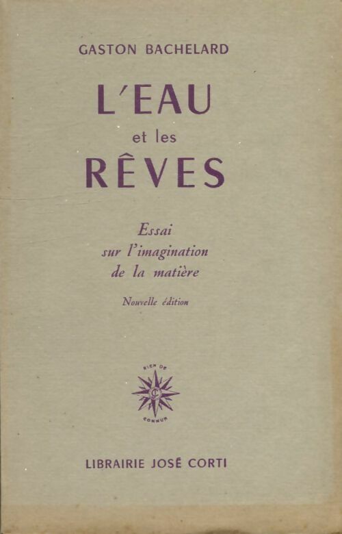 Livrenpoche : L'eau et les rêves - Gaston Bachelard - Livre