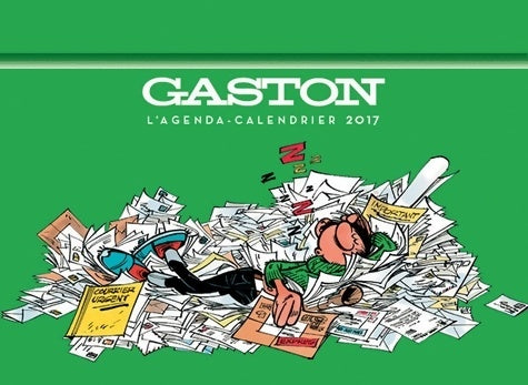 Livrenpoche : L'agenda-calendrier Gaston 2017 - Collectif - Livre