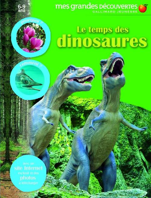 Livrenpoche : Le temps des dinosaures - Collectif - Livre