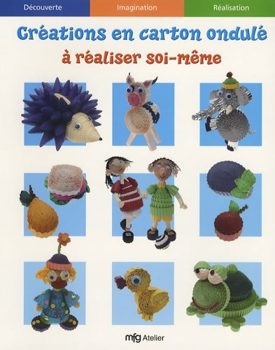 Livrenpoche : Créations en carton ondulé à réaliser soi-même - Anne-Sophie Bailly - Livre