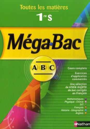 Livrenpoche : Megabac 1ere s ne - Collectif - Livre