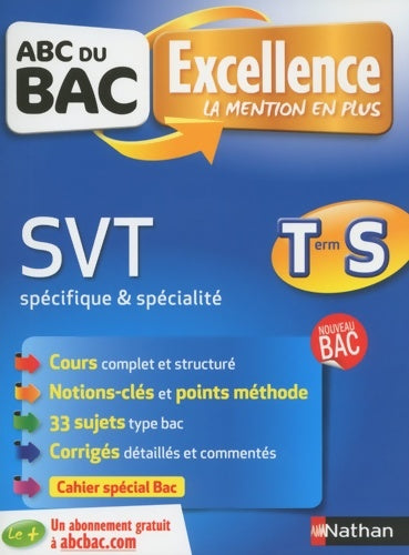Livrenpoche : SVT Terminale S 2016 - Christian Camara - Livre