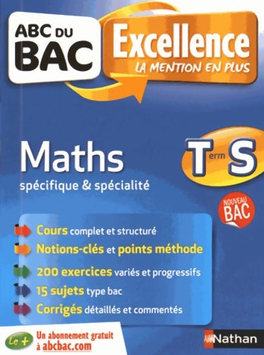 Livrenpoche : Mathématiques Terminale S spécifique et spécialité 2015 - Christian Lixi - Livre