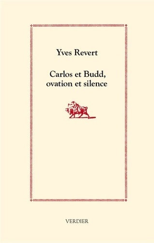 Livrenpoche : Carlos et budd ovation et silence - Revert Yves - Livre