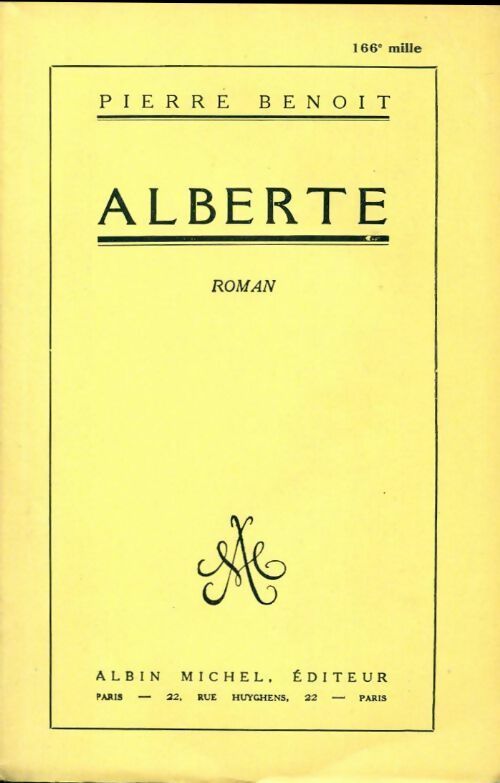 Livrenpoche : Alberte - Pierre Benoit - Livre