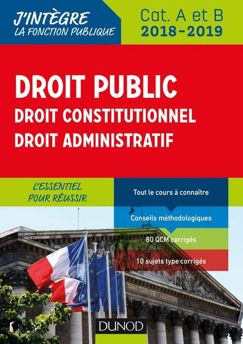 Livrenpoche : Droit public, droit constitutionnel, droit administratif 2018-2019 - Raphael Piastra - Livre