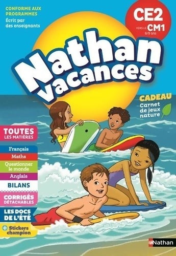 Livrenpoche : Cahier de vacances 2022 du CE2 vers le CM1 - Pascale Chavanette-iglesia - Livre