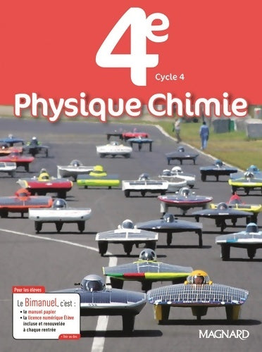 Livrenpoche : Physique-chimie 4e (2017) - bimanuel : Bimanuel magnard : le manuel papier + la licence numérique élève incluse - Nicolas Begin - Livre