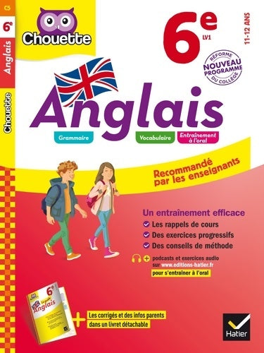 Livrenpoche : Anglais 6e - LV1 (a1 vers a2) : Cahier d'entraînement et de révision - Nicole Nemni-Nataf - Livre