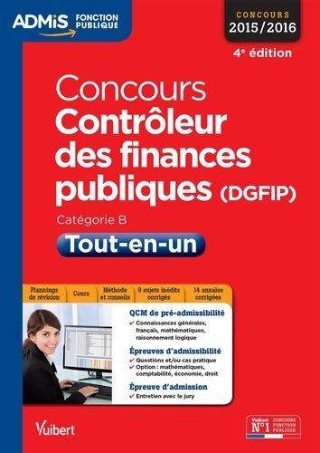 Livrenpoche : Contrôleur des finances publiques - Collectif - Livre