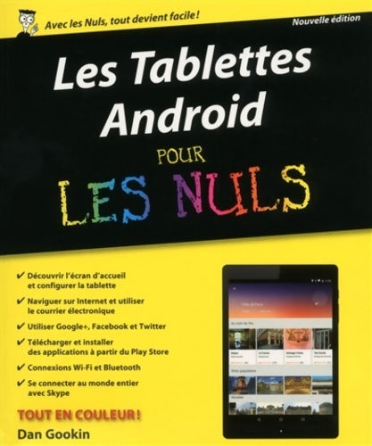 Livrenpoche : Les tablettes android pour les nuls nouvelle édition - Dan Gookin - Livre