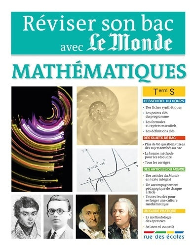 Réviser son bac avec le monde - mathématiques terminale s - Thomas Camara - Livre